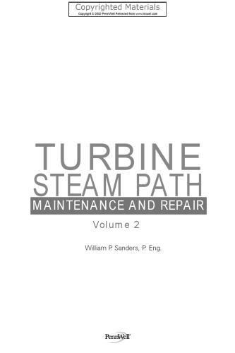 Turbine Steam Path: Maintenance and Repair