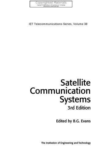 Satellite Communication Systems