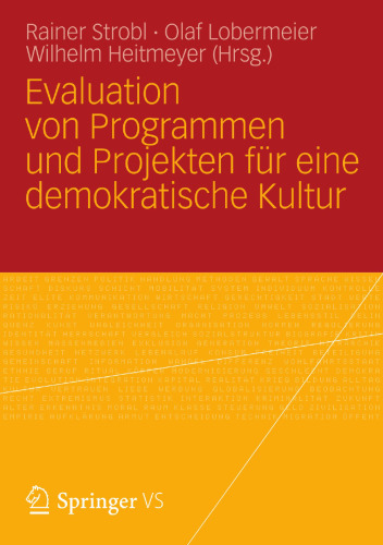 Evaluation von Programmen und Projekten für eine demokratische Kultur