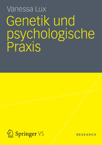 Genetik und psychologische Praxis