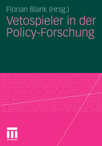 Vetospieler in der Policy-Forschung