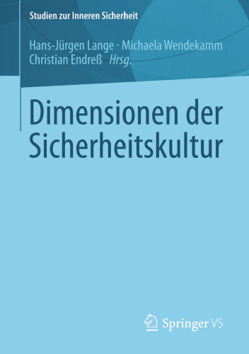 Dimensionen der Sicherheitskultur