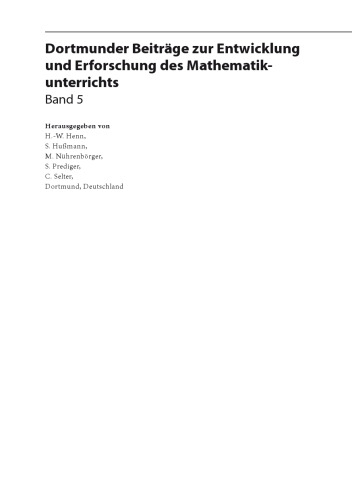 Schriftliche Standortbestimmungen im Arithmetikunterricht: Eine Untersuchung am Beispiel inhaltsbezogener Kompetenzen