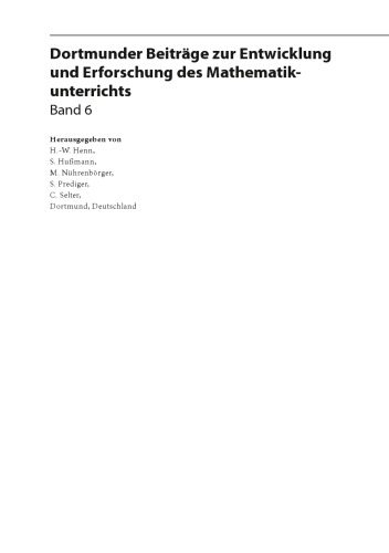 Überschlagsrechnen in der Grundschule: Lösungsverhalten von Kindern bei direkten und indirekten Überschlagsfragen