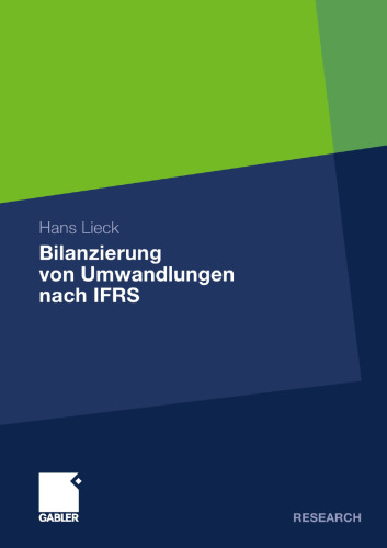 Bilanzierung von Umwandlungen nach IFRS