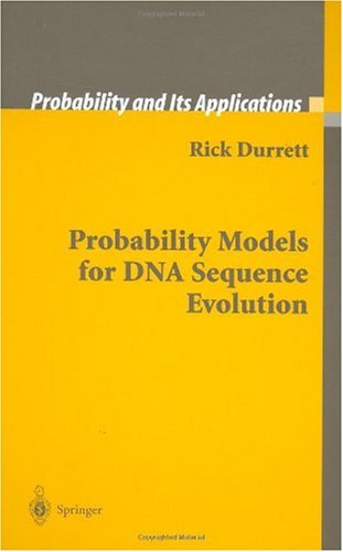 Probability models for DNA sequence evolution