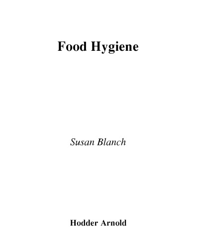 Food hygiene