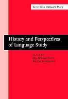 History and perspectives of language study : papers in honor of Ranko Bugarski