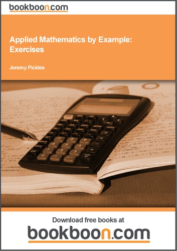 Applied Mathematics by Example: Exercises