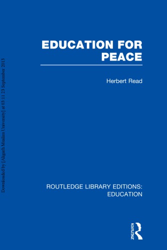 Education for Peace