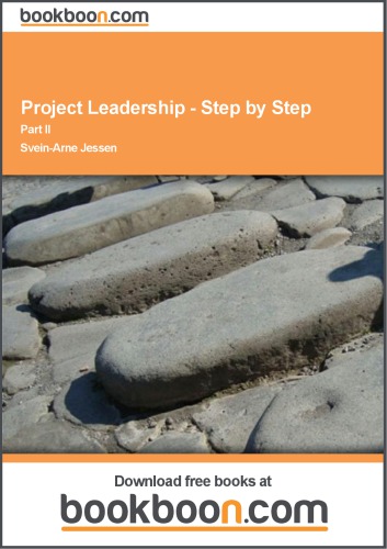 Project Leadership - Step by Step, Part 2