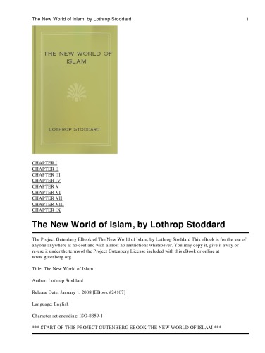 The New World of Islam