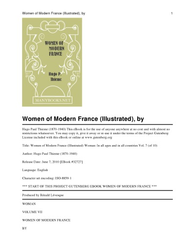 Women of Modern France