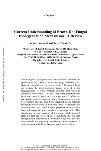 Deterioration and protection of sustainable biomaterials