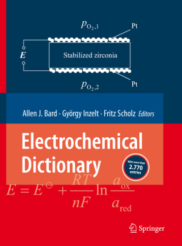 Electrochemical dictionary