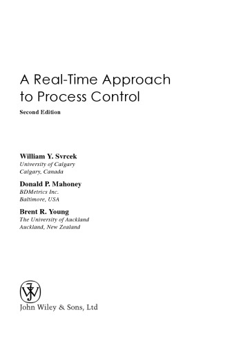 A real-time approach to process control