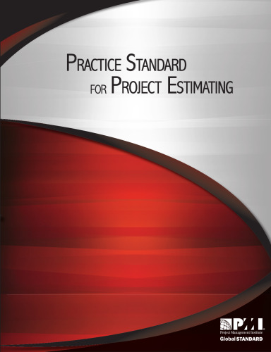 Practice standard for project estimating