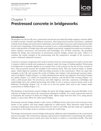 Prestressed concrete bridges : design and construction