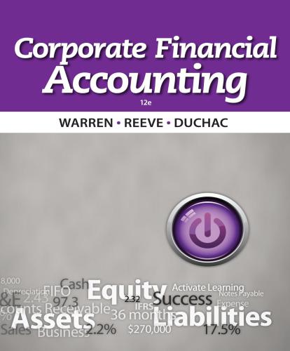 Corporate financial accounting