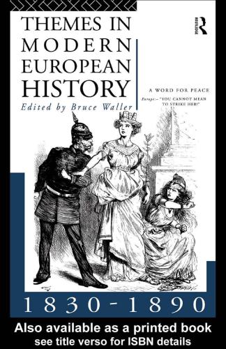 Themes in modern European history 1830-1890