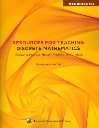 Resources for Teaching Discrete Mathematics