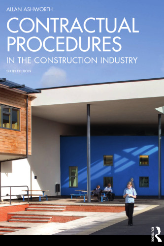 Contractual procedures in the construction industry