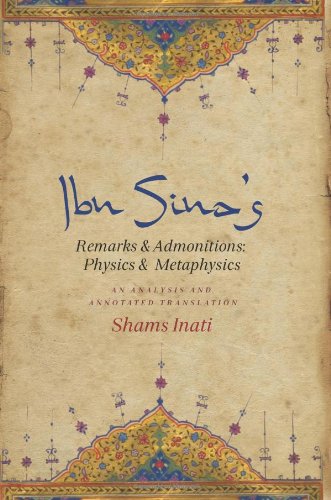 Ibn Sina's Remarks and Admonitions: Physics and Metaphysics: An Analysis and Annotated Translation