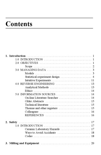 Ceramic technology and processing