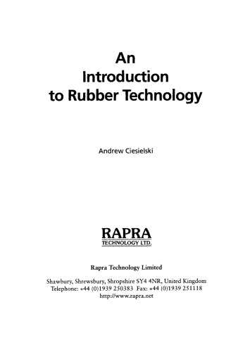 An introduction to rubber technology