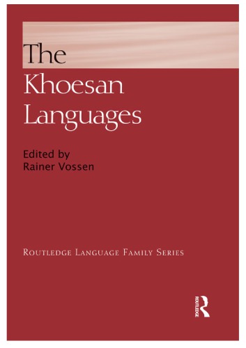 Khoesan Languages