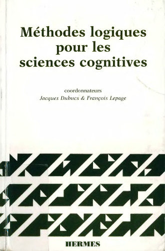 Méthodes logiques pour les sciences cognitives