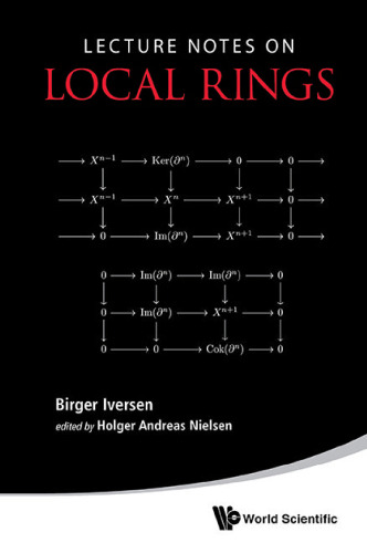 Lecture Notes on Local Rings