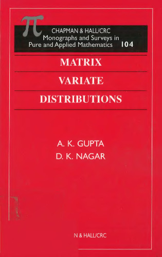 Matrix Variate Distributions