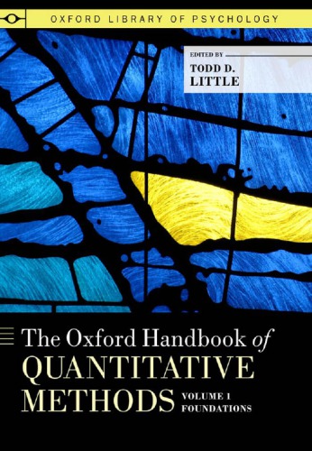 The Oxford Handbook of Quantitative methods, Vol.1: Foundations