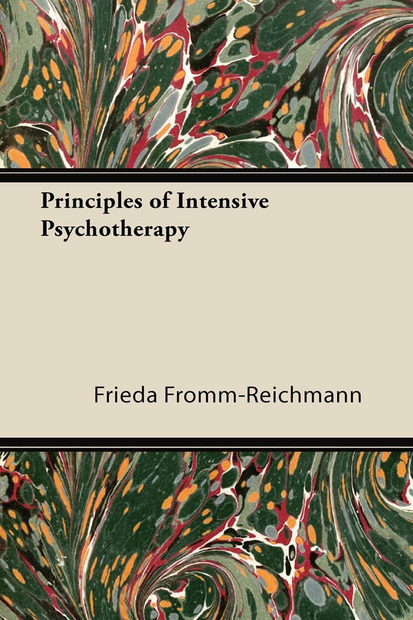 Principles of intensive psychotherapy