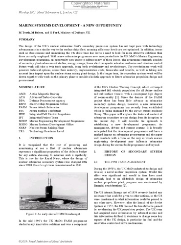 Warship 2005 : Naval submarines 8