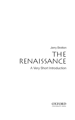 The Renaissance : a very short introduction