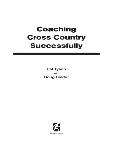 Coaching cross country successfully