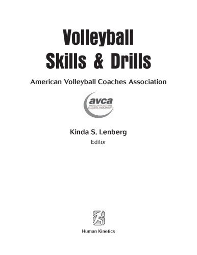 Volleyball skills & drills