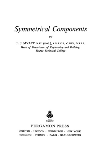 Symmetrical Components