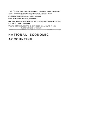 National Economic Accounting