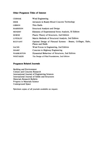 Advances in Concrete Slab Technology. Proceedings of the International Conference on Concrete Slabs Held at Dundee University, 3–6 April 1979