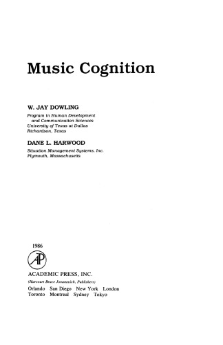 Music Cognition