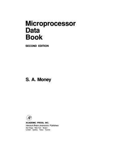 Microprocessor Data Book