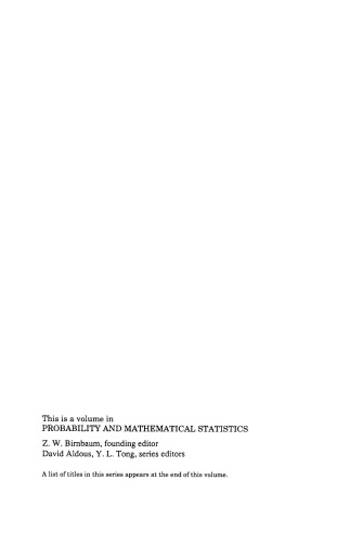 Identifiability in Stochastic Models. Characterization of Probability Distributions