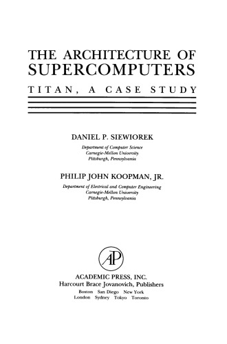 The Architecture of Supercomputers. Titan, a Case Study