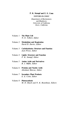 Proteins and Nucleic Acids. A Comprehensive Treatise