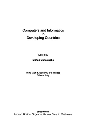 Computers and Informatics in Developing Countries