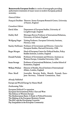 Monetary Integration in Western Europe. EMU, EMS and Beyond