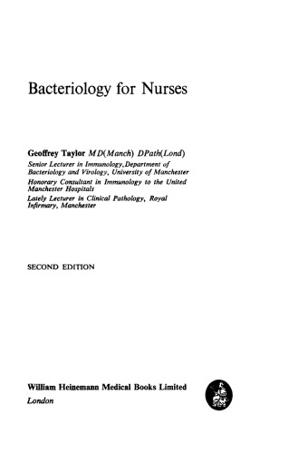 Bacteriology for Nurses